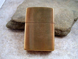 Handmade Brushed Gold Oxidized Brass Lion Head Cigarette Lighter