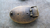 Handmade Bronze Octopus Belt Buckle