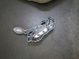 Handmade Oxidized Silver Detroit Lions Football Pin