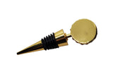 Handmade Golden Bee Wine Bottle Stopper