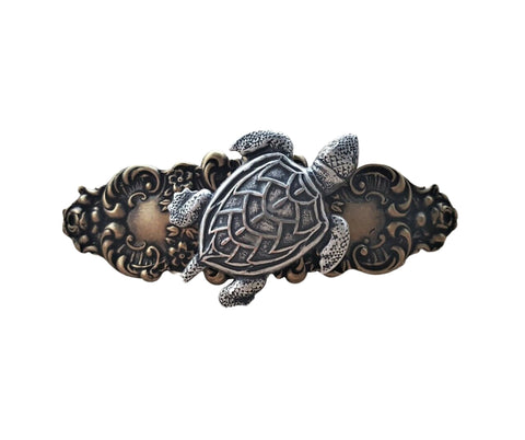 Handmade Turtle Hair Clip Barrette