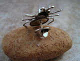 Handmade Steampunk Beetle Tie Tack