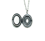 Handmade Silver Mushroom Locket Necklace